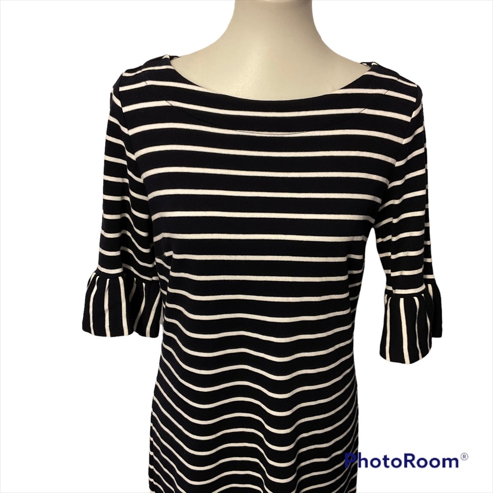 Talbots striped dressed - Picture 2 of 5